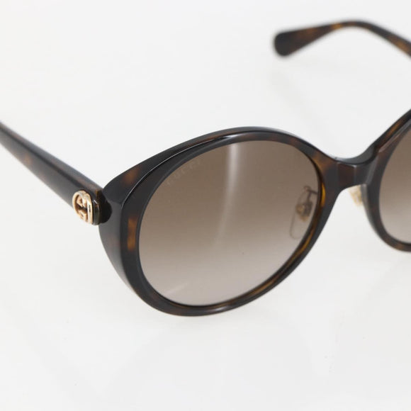GUCCI Sunglasses plastic Dark Brown Auth am10283V