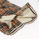 Burberrys Nova Check Pants Canvas Beige Auth am10285-4