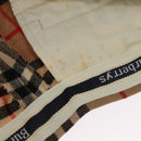 Burberrys Nova Check Pants Canvas Beige Auth am10285-5