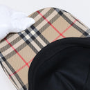 BURBERRY Novachek Cap Canvas Size M Beige Auth am10292V-17