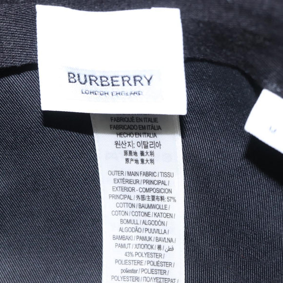 BURBERRY Novachek Cap Canvas Size M Beige Auth am10292V