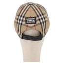 BURBERRY Novachek Cap Canvas Size M Beige Auth am10292V-3