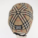 BURBERRY Novachek Cap Canvas Size M Beige Auth am10292V-6