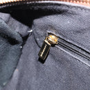 BURBERRY Nova Check Hand Bag PVC Beige Gold Auth am10295V-21