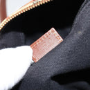 BURBERRY Nova Check Hand Bag PVC Beige Gold Auth am10295V-11