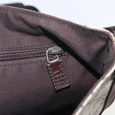 GUCCI GG Supreme Shoulder Bag PVC Leather Beige Silver 122373 Auth am10297V-20