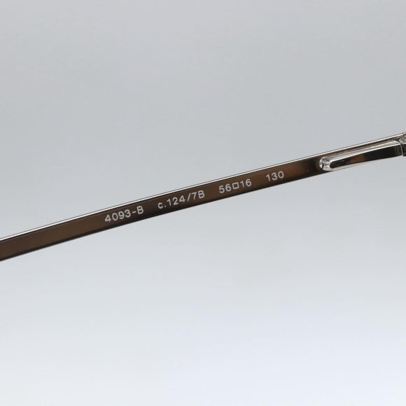 CHANEL Sunglasses metal Brown 4234 CC Auth am10299V