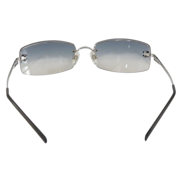 CHANEL Sunglasses metal Brown 4234 CC Auth am10299V