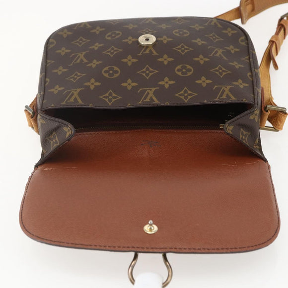 LOUIS VUITTON Monogram Saint Cloud GM Shoulder Bag M51242 LV Auth am10300