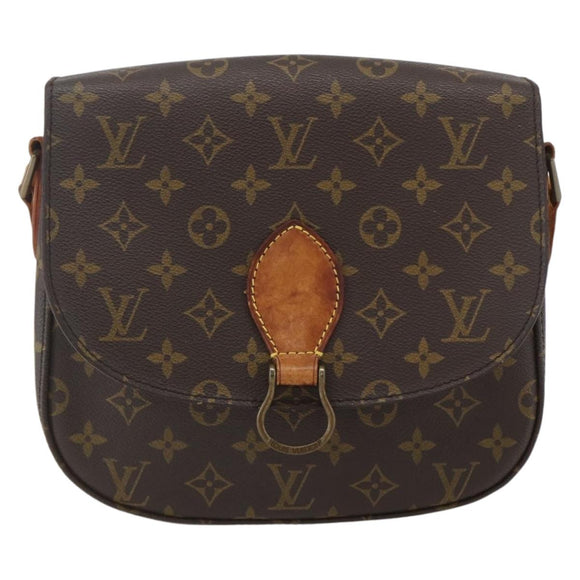 LOUIS VUITTON Monogram Saint Cloud GM Shoulder Bag M51242 LV Auth am10300