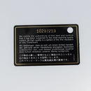 CHANEL Matelasse Chain Shoulder Bag Caviar Skin White Silver CC Auth am10305V-12