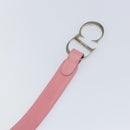 Christian Dior CD Flower Belt Leather Size 85 Pink Auth am10306V-7
