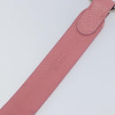 Christian Dior CD Flower Belt Leather Size 85 Pink Auth am10306V-9