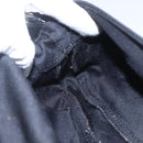 FENDI Jersey Mamma bucket Shoulder Bag Nylon Black Silver Auth am10308V-20