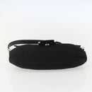 FENDI Jersey Mamma bucket Shoulder Bag Nylon Black Silver Auth am10308V-5