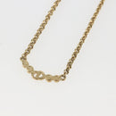 Christian Dior Necklace metal Gold Tone Auth am10310-8