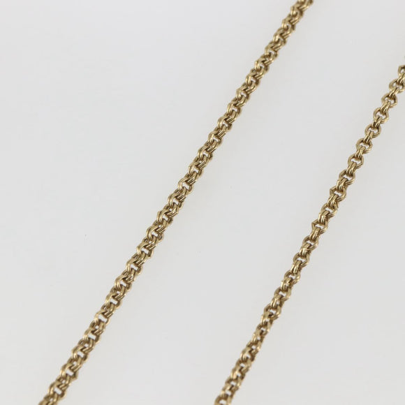 Christian Dior Necklace metal Gold Tone Auth am10310