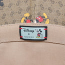 GUCCI Micro GG Supreme Disney Hat PVC Size M Beige 602978 Auth am10313SAM-14