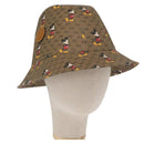 GUCCI Micro GG Supreme Disney Hat PVC Size M Beige 602978 Auth am10313SAM-1