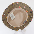 GUCCI Micro GG Supreme Disney Hat PVC Size M Beige 602978 Auth am10313SAM-7