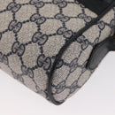 GUCCI GG Supreme Sherry Line Shoulder Bag PVC Navy Red 89 02 004 Auth am10314-14