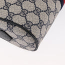 GUCCI GG Supreme Sherry Line Shoulder Bag PVC Navy Red 89 02 004 Auth am10314-15