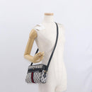 GUCCI GG Supreme Sherry Line Shoulder Bag PVC Navy Red 89 02 004 Auth am10314-23