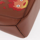 LOEWE Mini Puzzle Loewe x Studio Ghibli Calcifer Bag 2way Brown Auth am10317SM-16