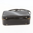 GUCCI Vanity Bag Tasche Emaille 2way Braun Gold 000 2122 0565 Auth am10324-5