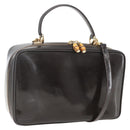 GUCCI Vanity Bag Tasche Emaille 2way Braun Gold 000 2122 0565 Auth am10324-1