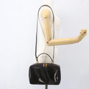 GUCCI Vanity Bag Tasche Emaille 2way Braun Gold 000 2122 0565 Auth am10324-24