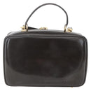GUCCI Vanity Bag Tasche Emaille 2way Braun Gold 000 2122 0565 Auth am10324-2