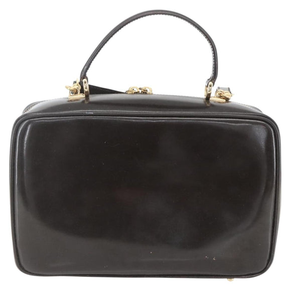 GUCCI Vanity Bag Tasche Emaille 2way Braun Gold 000 2122 0565 Auth am10324
