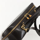 GUCCI Vanity Bag Tasche Emaille 2way Braun Gold 000 2122 0565 Auth am10324-6