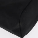 HERMES Spare Bag Canvas Black Silver Auth am10325-11