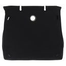 HERMES Spare Bag Canvas Black Silver Auth am10325-3