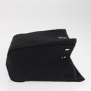 HERMES Spare Bag Canvas Black Silver Auth am10325-4