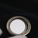 HERMES Spare Bag Canvas Black Silver Auth am10325-8