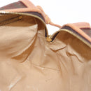 ETRO Paisley Shoulder Bag Leather Bordeaux Gold Auth am10326-18