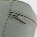 GUCCI Vanity Pouch Bag Leather Light Blue 039 2020 0710 Auth am10333-17