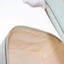 GUCCI Vanity Pouch Bag Leather Light Blue 039 2020 0710 Auth am10333-20