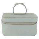 GUCCI Vanity Pouch Bag Leather Light Blue 039 2020 0710 Auth am10333-13