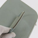 GUCCI Vanity Pouch Bag Leather Light Blue 039 2020 0710 Auth am10333-7