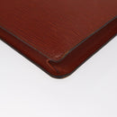 LOUIS VUITTON Epi Porte Documents Senatur Briefcase Brown M54453 LV Auth am10334-16