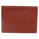 LOUIS VUITTON Epi Porte Documents Senatur Briefcase Brown M54453 LV Auth am10334-2