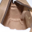 GUCCI GG Supreme Web Sherry Line Bag PVC Beige Gold 56 02 087 Auth am10340-18