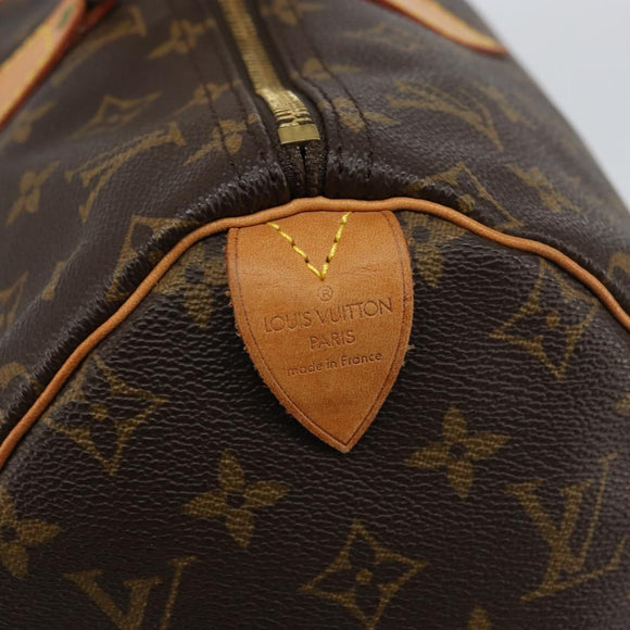 LOUIS VUITTON Monogram Speedy 40 Hand Bag M41522 LV Auth am10346V