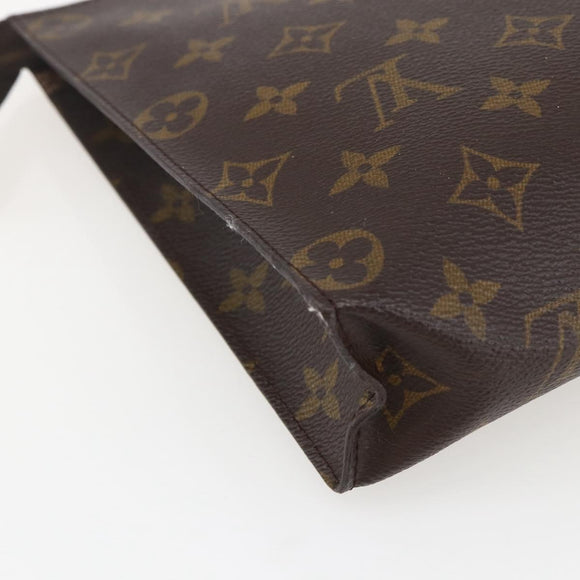 LOUIS VUITTON Monogram Poche Toilette 26 Pouch M47542 LV Auth am10350