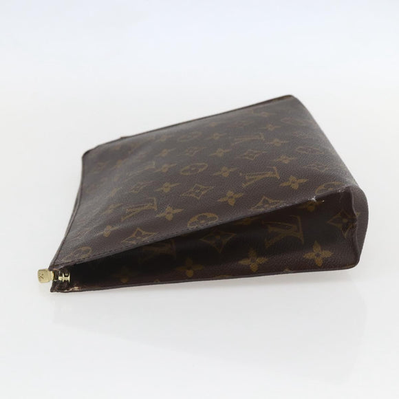 LOUIS VUITTON Monogram Poche Toilette 26 Pouch M47542 LV Auth am10350