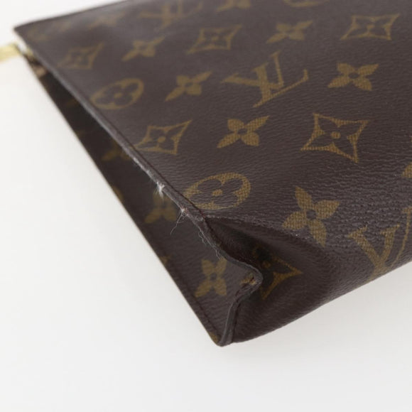 LOUIS VUITTON Monogram Poche Toilette 26 Pouch M47542 LV Auth am10350